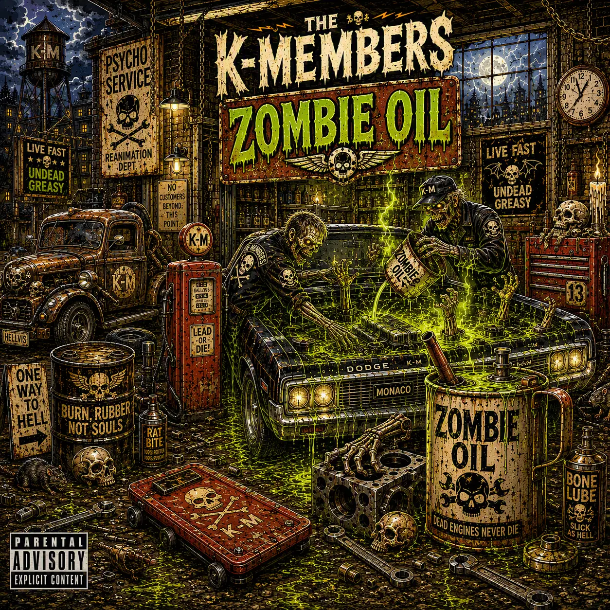 Zombie Oil concept album announcement